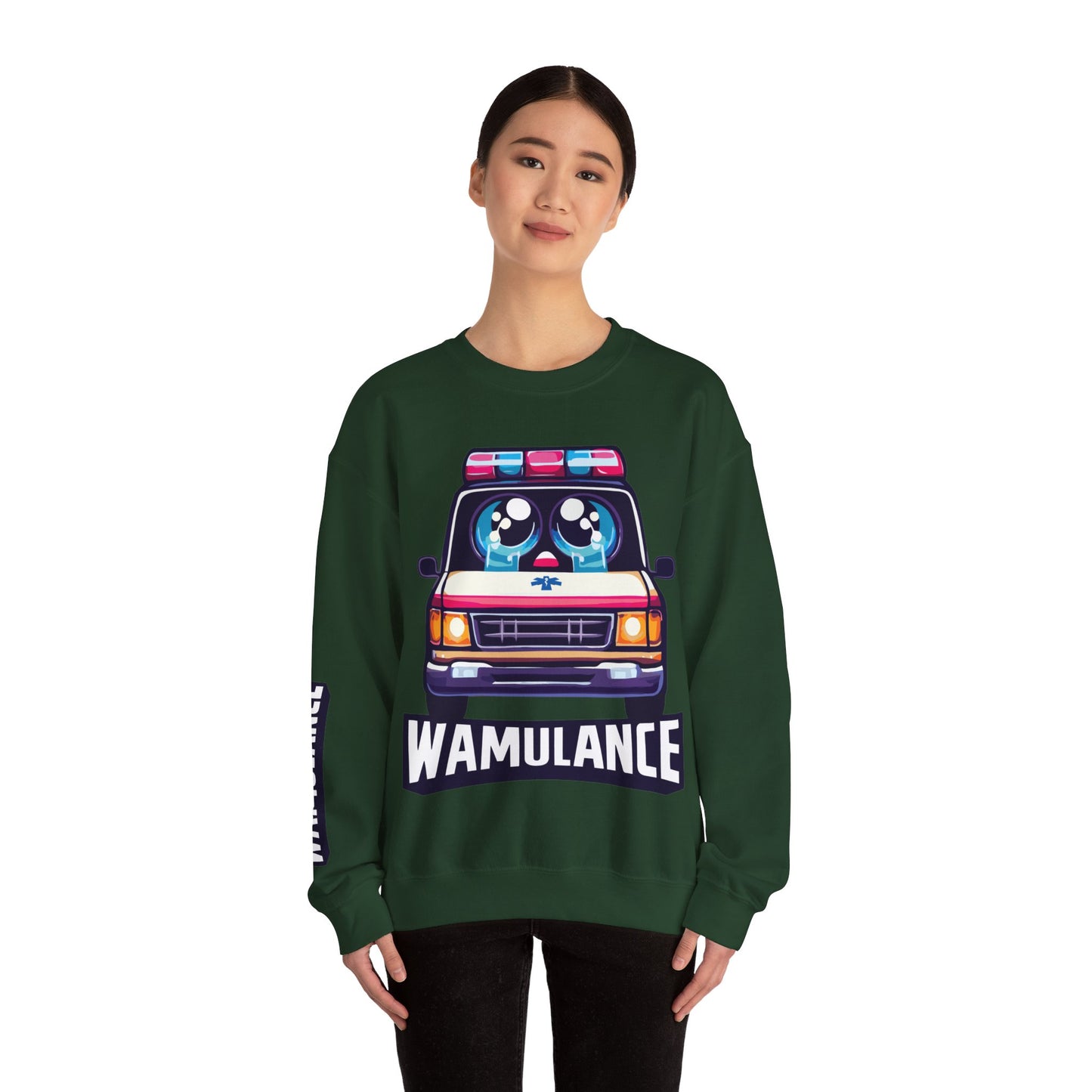 Wamulance Eco-Friendly Heavy Blend™ Crewneck Sweatshirt