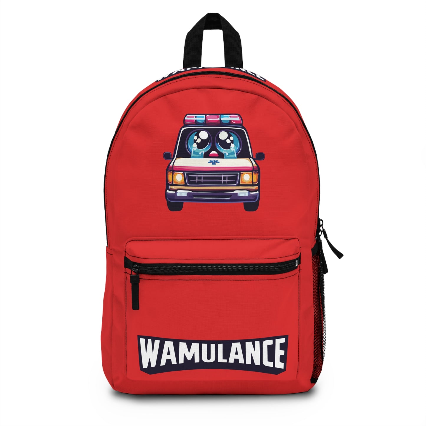 Wamulance Gamer's Elite Limited Edition Backpack - Scarlet