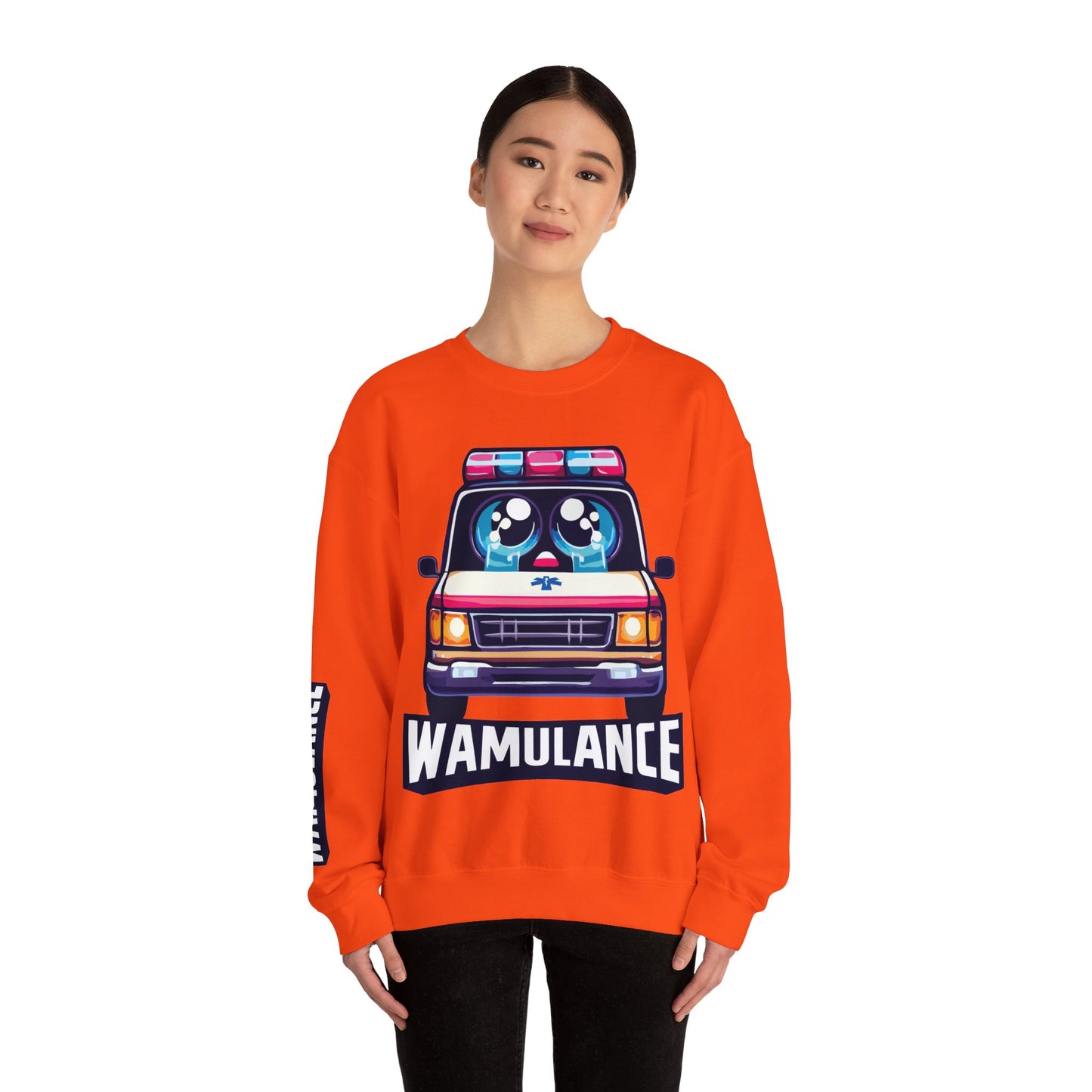 Wamulance Eco-Friendly Heavy Blend™ Crewneck Sweatshirt