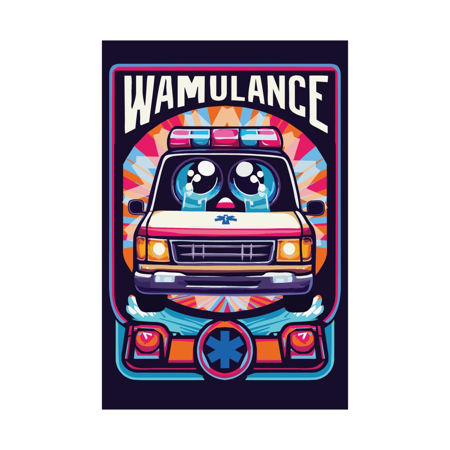 Wamulance Limited First Edition Matte Poster