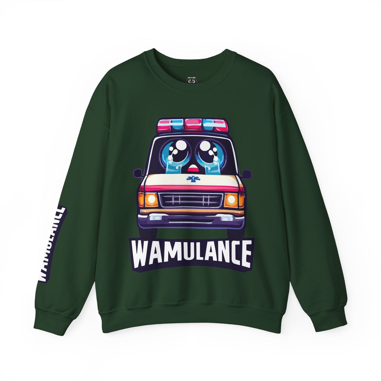 Wamulance Eco-Friendly Heavy Blend™ Crewneck Sweatshirt