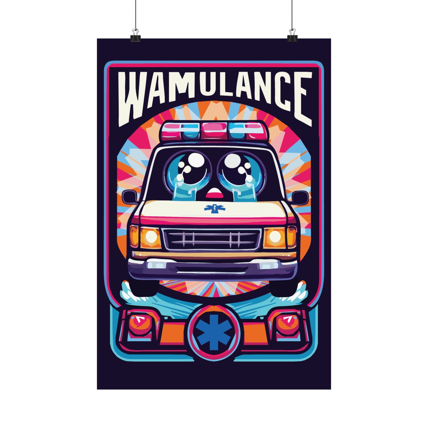 Wamulance Limited First Edition Matte Poster