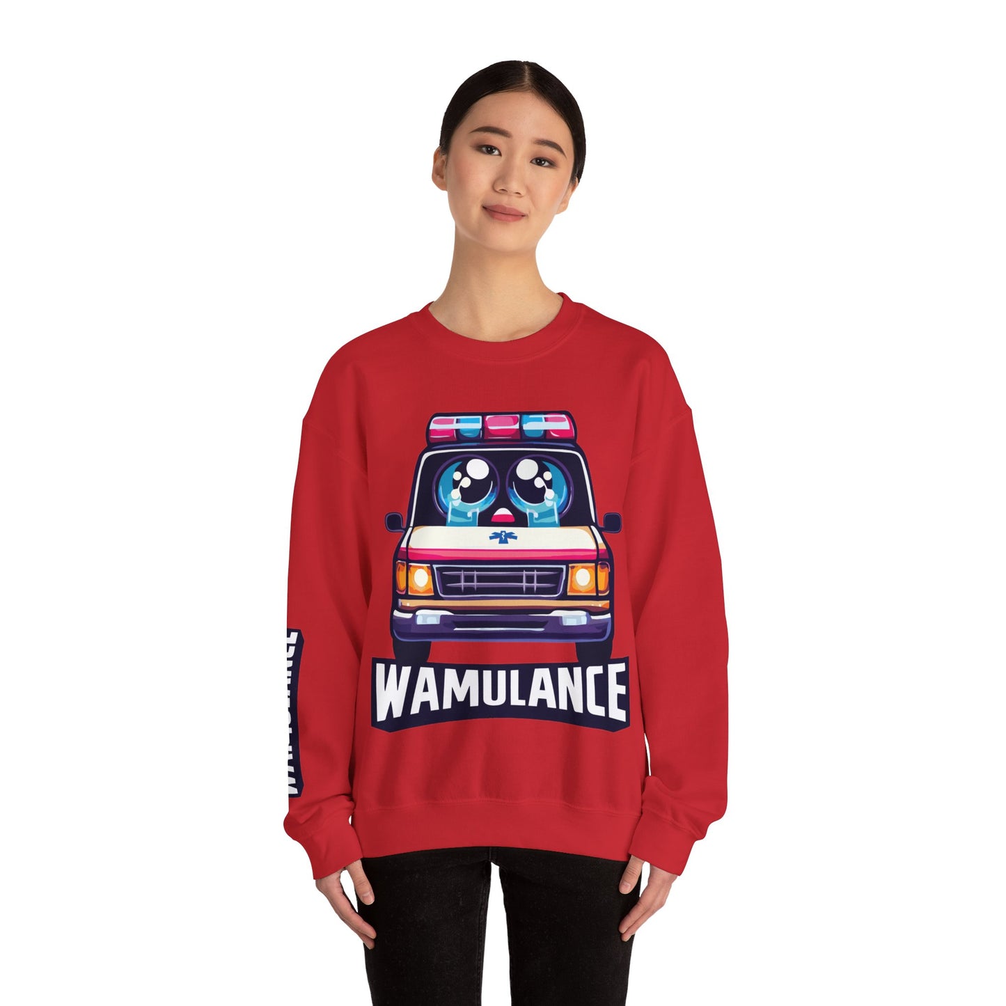 Wamulance Eco-Friendly Heavy Blend™ Crewneck Sweatshirt