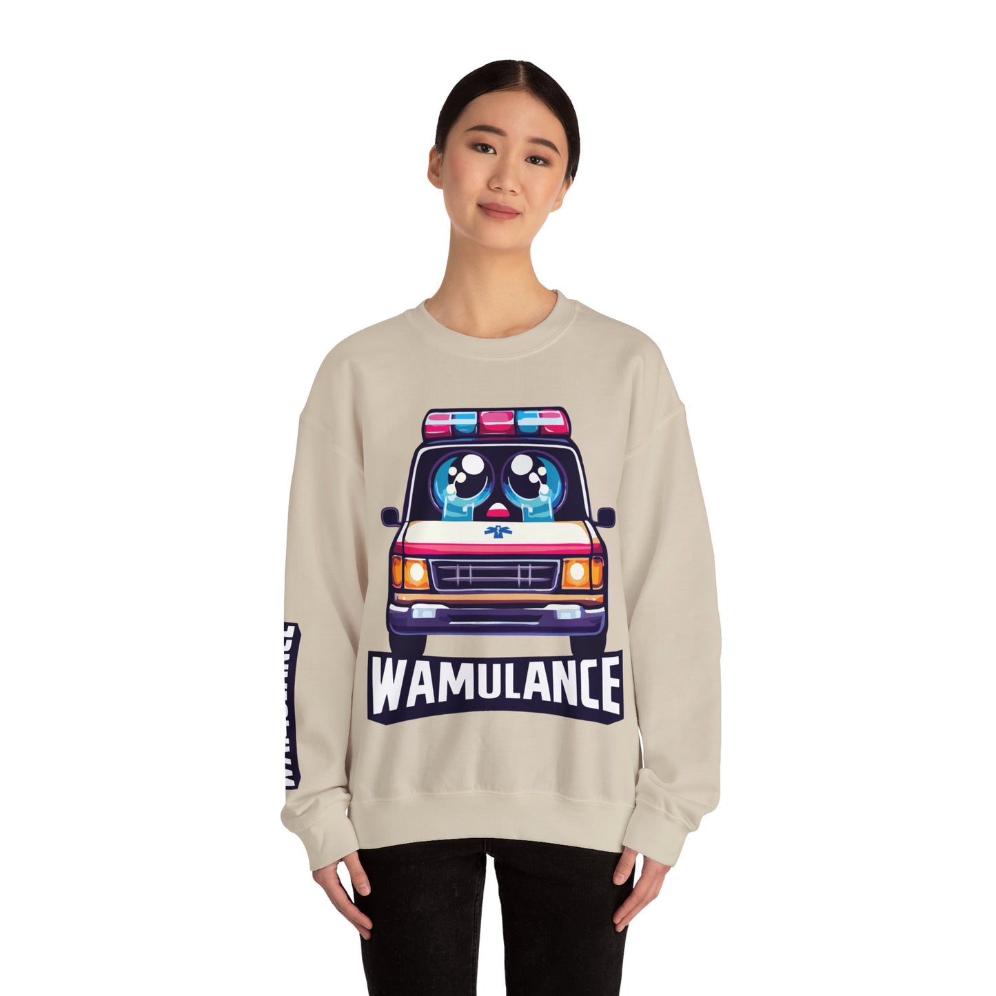 Wamulance Eco-Friendly Heavy Blend™ Crewneck Sweatshirt